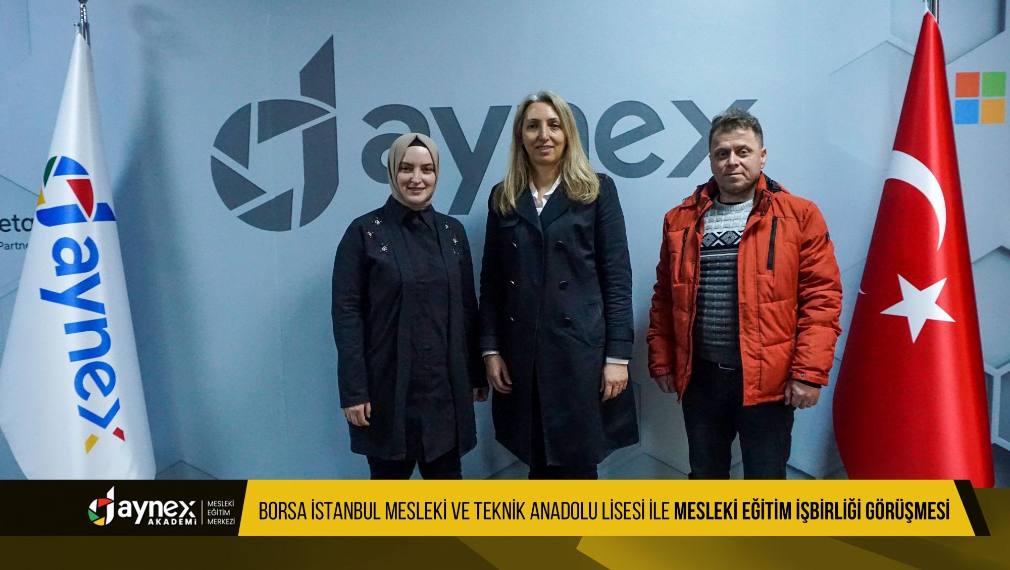 Trabzon Ortahisar Borsa İstanbul Mesleki ve Teknik Anadolu Lisesi ile Mesleki Eğitim İşbirliği Görüşmesi